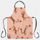 Search for cartoon tiger aprons Abstract