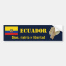 Search for ecuador bumper stickers Flag