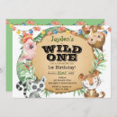 Search for exotic birthday invitations Wild