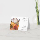 Search for autumn wedding thank you cards Watercolor