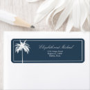 Search for palm return address labels Blue