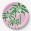 Search for summer paper plates Palm tree