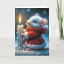 Search for red candle christmas cards Winter