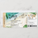 Search for ticket wedding rsvp cards tropical