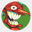 Search for zombie head stickers Cartoon