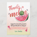 Search for melon thank you cards Little sweetie