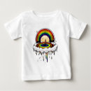 Search for rainbow with clouds tshirts Trendy