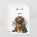 Search for dog and cat thank you cards Funny