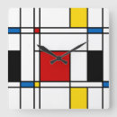 Search for de stijl clocks Blue