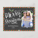 Search for chalk christmas cards Merry
