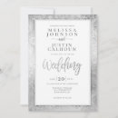 Search for floral damask invitations Silver