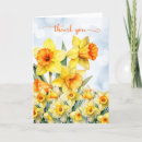 Search for daffodil thank you cards Appreciation