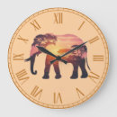 Search for elephant clocks Sunset