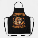 Search for squirrel lover aprons Funny