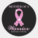 Search for breast cancer mother stickers Warrior