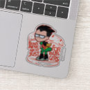 Search for cartoon hamburger stickers Dc comics cartoon