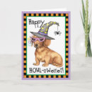 Search for dachshund halloween cards Dog