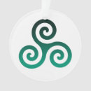 Search for celtic knot christmas tree decorations Triskele