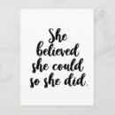 Search for could postcards She believed she could
