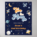 Search for space welcome posters Two the moon