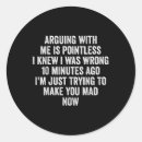Search for arguing stickers Arguing with me