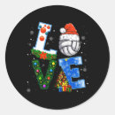 Search for volleyball players stickers Happy christma