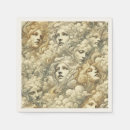 Search for antique halloween napkins Gothic