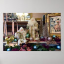 Search for christmas fireplace art Santa claus