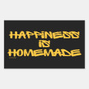 Search for happiness is homemade stickers Inspirational