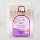 Search for perfume party invitations Modern