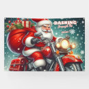 Search for santa claus banners Vintage