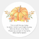 Search for orange candle stickers Pumpkin