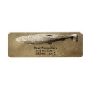 Search for sepia return address labels Wildlife