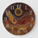 Search for aboriginal art clocks Australian outback