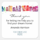 Search for house logo stickers Real estate