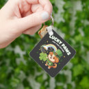 Search for st patrick day key rings Leprechaun