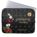 Search for alice in wonderland laptop cases White rabbit