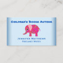 Search for author business cards Cute