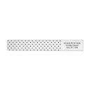 Search for polka dot return address labels Modern