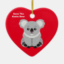 Search for koala bear christmas tree decorations Animal