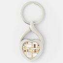 Search for blue heart key rings Minimalist