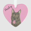 Search for german shepherd dog christmas tree decorations Gsd