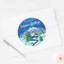 Search for log cabin stickers Winter wonderland
