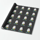 Search for unicorn cat wrapping paper Kitty