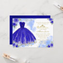 Search for royal blue quinceanera invitations Dress