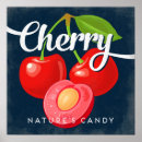 Search for vintage fruit posters Cherry