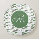 Search for green botanical cushions Hand drawn