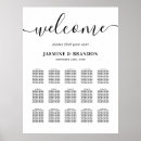 Search for 15 tables wedding seating charts Black and white