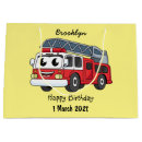 Search for fire truck gift bags Cute