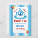 Search for circus thank you cards Big top